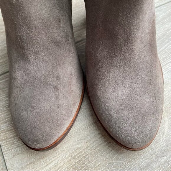 Cole Haan Minna Suede Leather Ankle Bootie - Picture 6 of 16